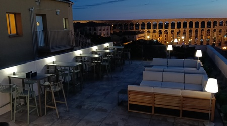Terrasse ELE Acueducto Hotel Segovia
